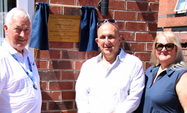Kevin with Dave Rowland and his wife Paula